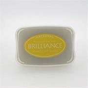  Brilliance Ink Brilliance Pigment Ink Pad, 030 Pearlescent Yellow